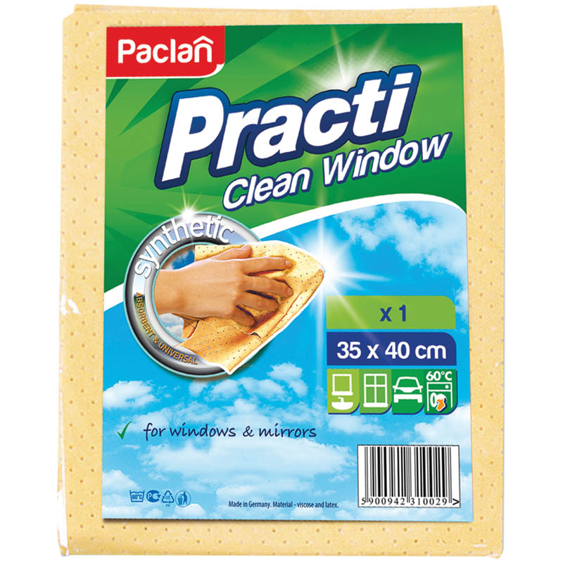 Салфетка для уборки Paclan "Practi" синтетика, 35*40см, 1шт. 513410