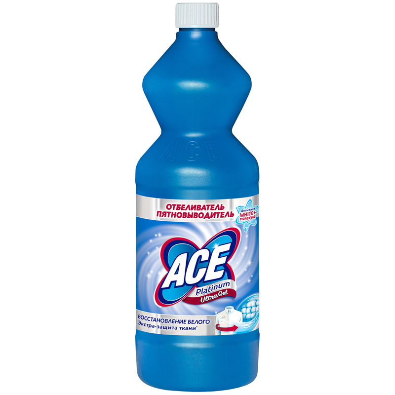 Отбеливатель Ace "UltraGel", гелевый, 1л 8001480022423