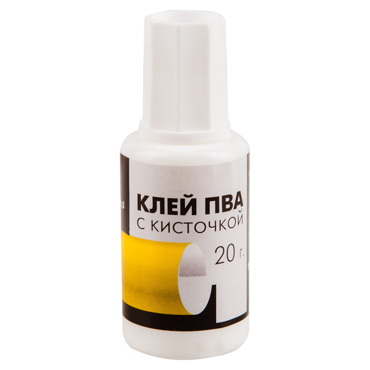 Клей ПВА с кисточкой Гамма, 20г Ракурс № 0