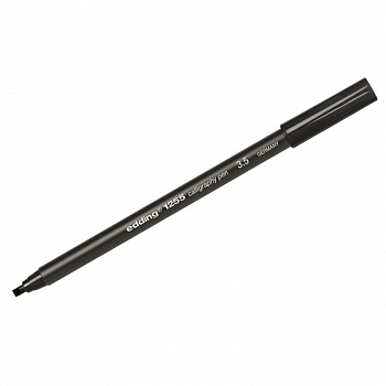 Фломастер для каллиграфии Edding "E-1255 calligraphy pen" черный (001), 3,5мм 397347