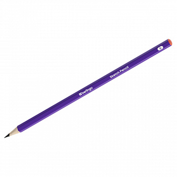 Карандаш ч/г Berlingo "Sketch Pencil" B, шестигранный, заточен. SP12011