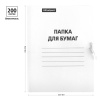 Папка для бумаг с завязками OfficeSpace, картон немелованный, 380г/м2, белый, до 200л. Ракурс № 2