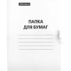 Папка для бумаг с завязками OfficeSpace, картон немелованный, 380г/м2, белый, до 200л. Ракурс № 0