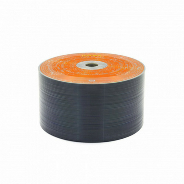 Диск DVD+R (плюс) MIREX, 4,7 Гб, 16x, Bulk (термоусадка без шпиля), КОМПЛЕКТ 50 шт., UL130013A1T Ракурс № 0