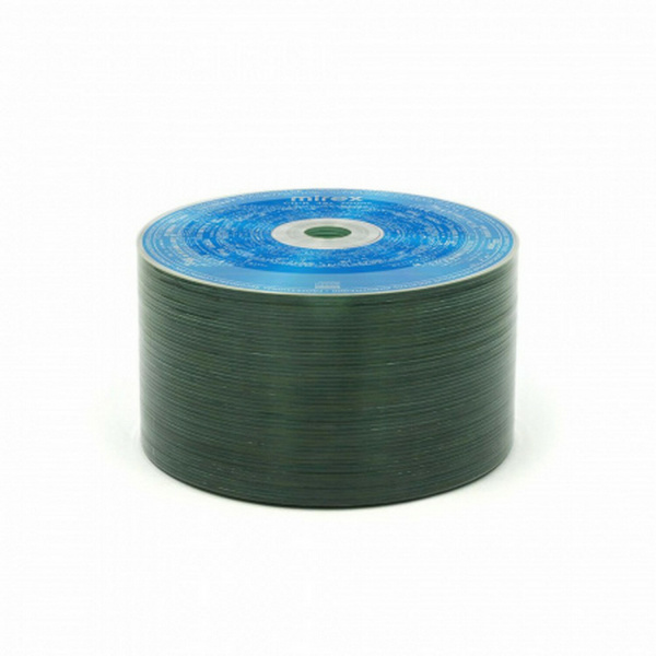 Диск CD-R MIREX, 700 Мб, 48x, Bulk (термоусадка без шпиля), КОМПЛЕКТ 50 шт., UL120051A8T Ракурс № 0