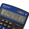 Калькулятор настольный BRAUBERG EXTRA-12-BKBU (206x155 мм), 12 разрядов, двойное питание, ЧЕРНО-СИНИЙ, 250472 Ракурс № 3